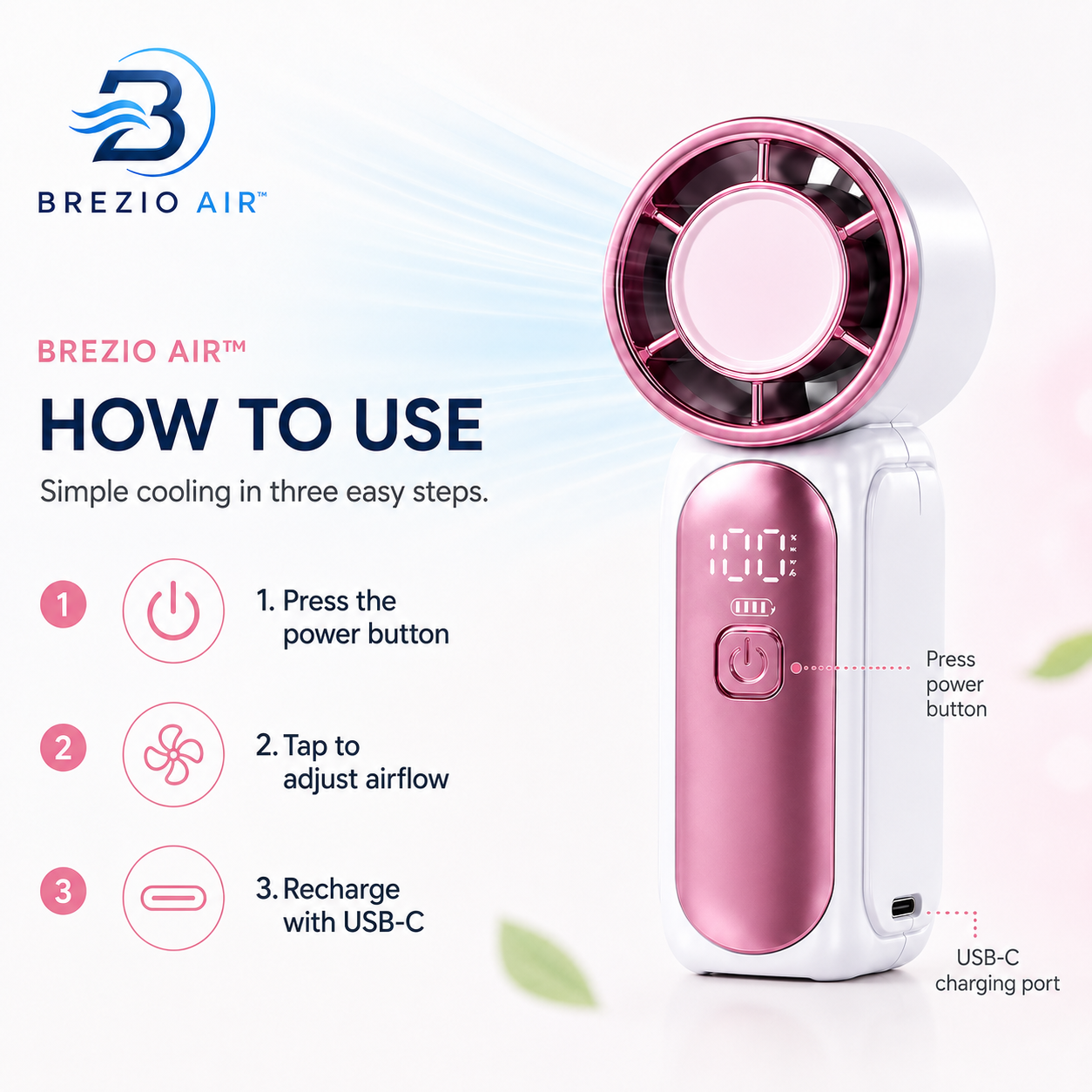 Brezio Air™ Mini Cooling Fan