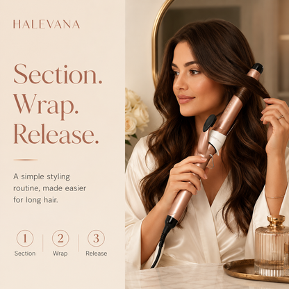 Halevana™ LONG BARREL CURLING IRON 2.0