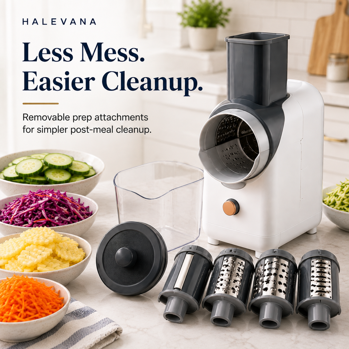 Halevana™ 4-in-1 Electric Prep System 2.0