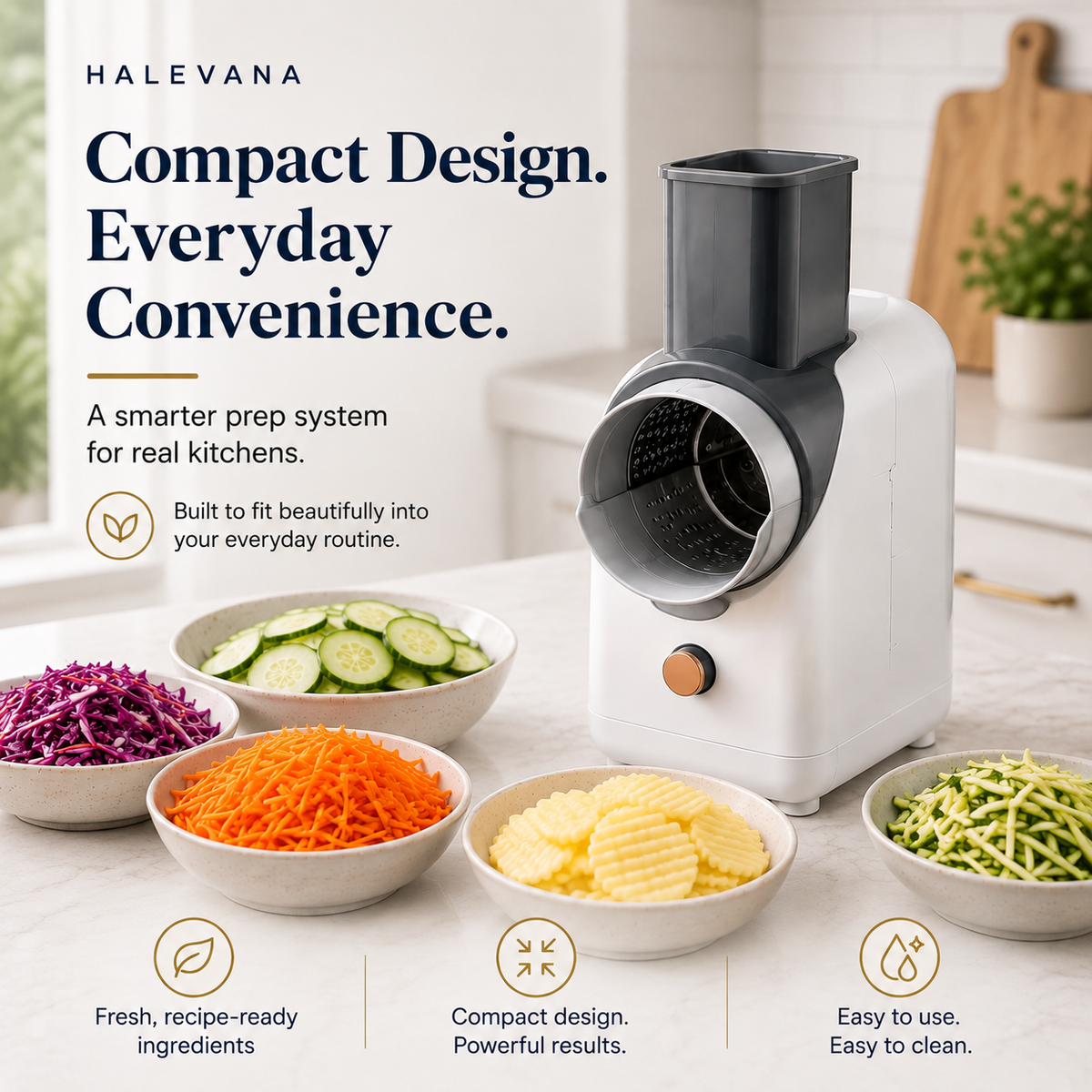 Halevana™ 4-in-1 Electric Prep System 2.0