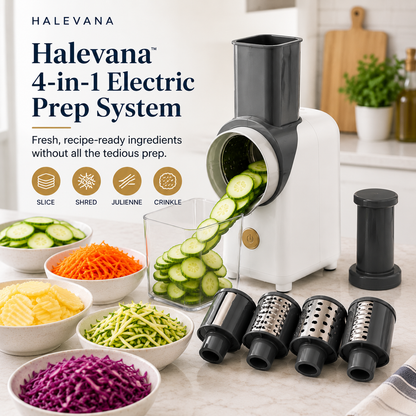 Halevana™ 4-in-1 Electric Prep System 2.0